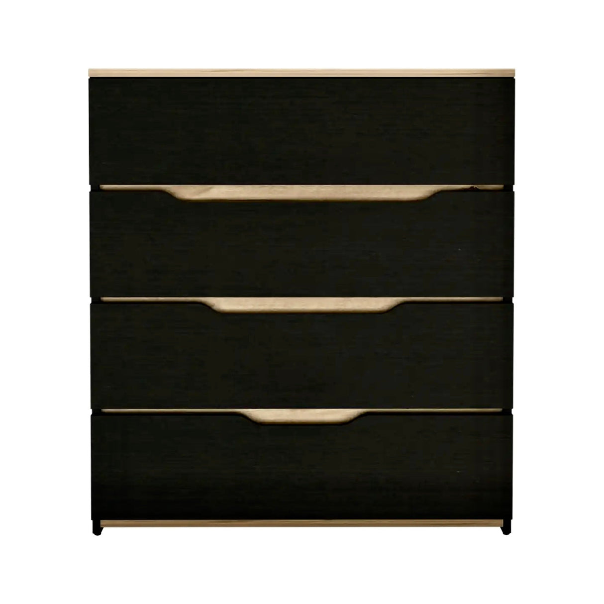 Kommode COCO aus Melamin, 4-Schubladen - Prime Möbel
