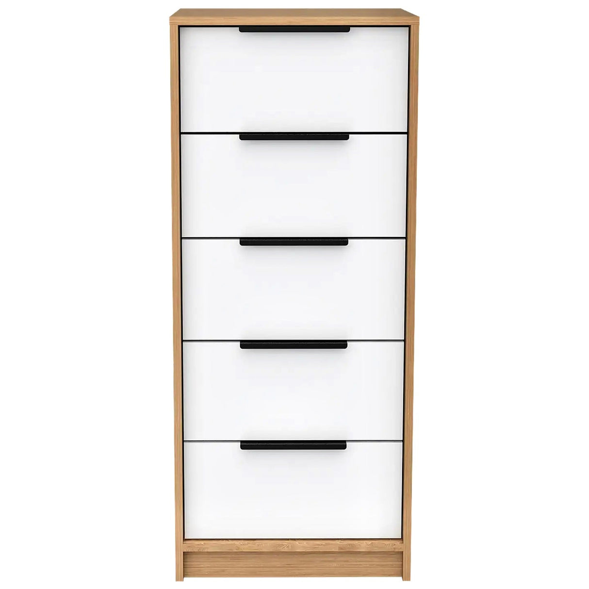 Kommode Kaia mit 5 Schubladen, mit Metallgriffen - Prime Möbel