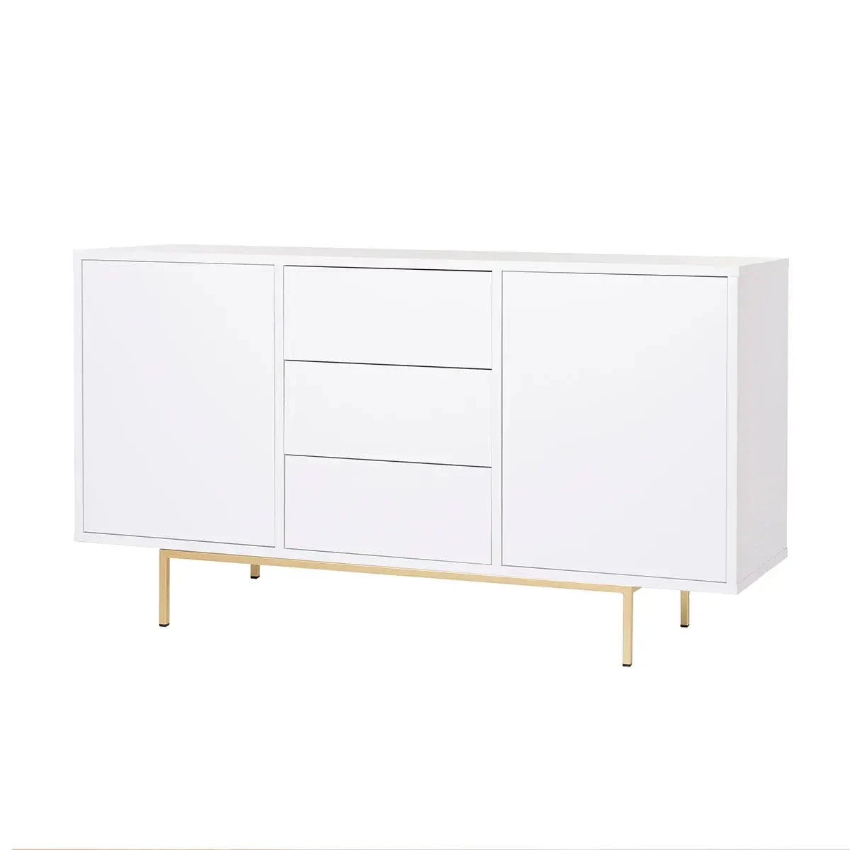 LARA Sideboard weiss/gold - Prime Möbel