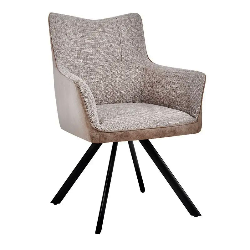 Leia Stuhl 360°-Drehsitz Rückenlehne,fleckenabw. - Prime Möbel