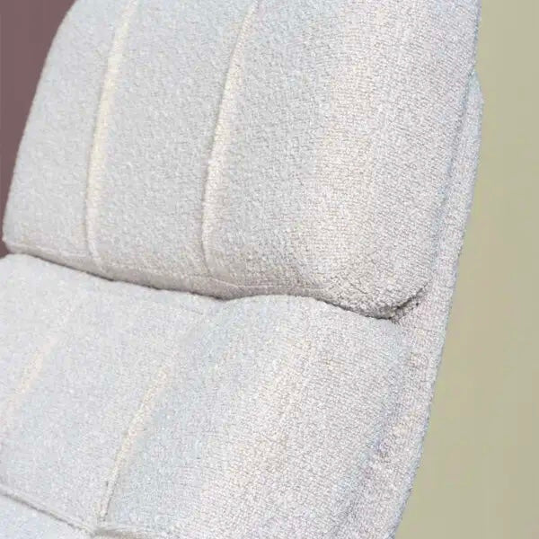 Sessel Aideen+Hocker -Bouclé - Prime Möbel