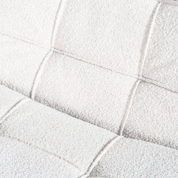 Sessel Aideen+Hocker -Bouclé - Prime Möbel