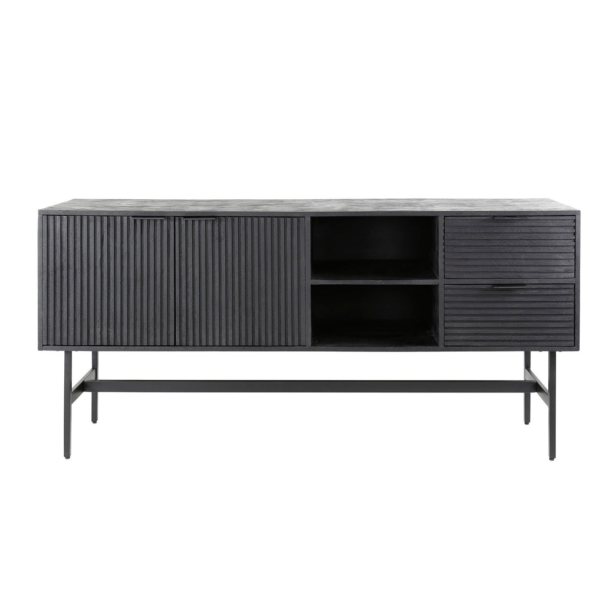 Sideboard Marina Eleganz aus Mangoholz 170x80cm - Prime Möbel