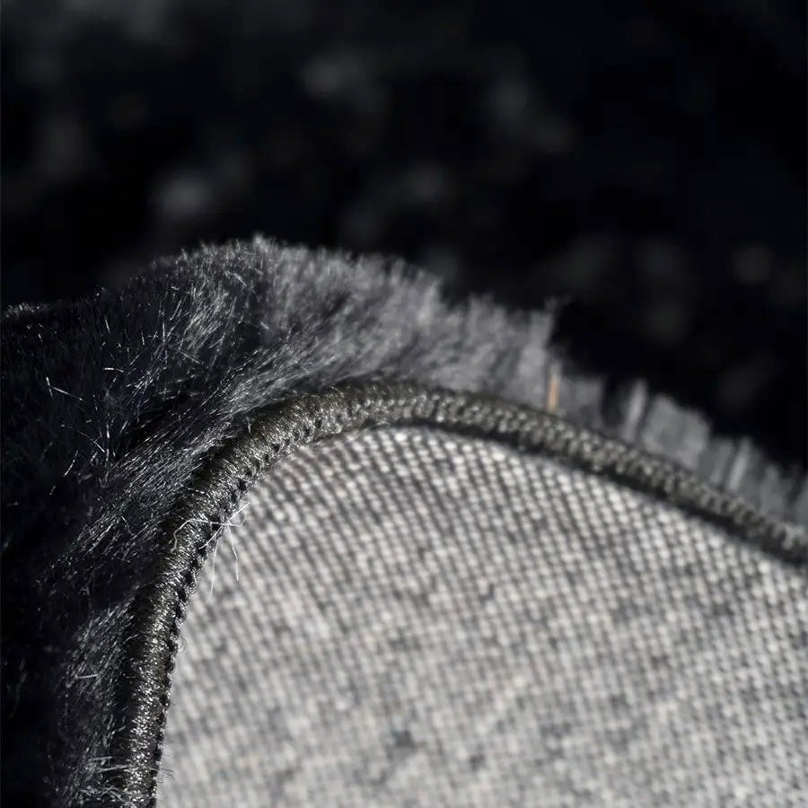 Teppich Gentle Black 90 Rund ø200 cm - Prime Möbel