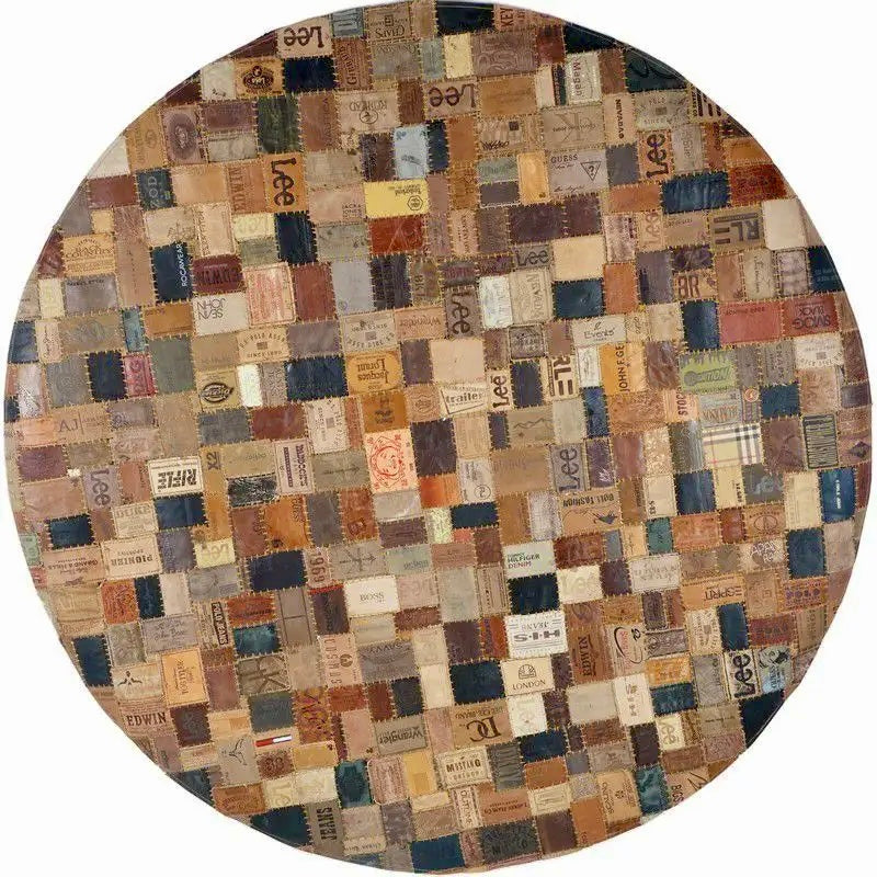 Teppich Royal Labels Leder rund ø160cm - Prime Möbel