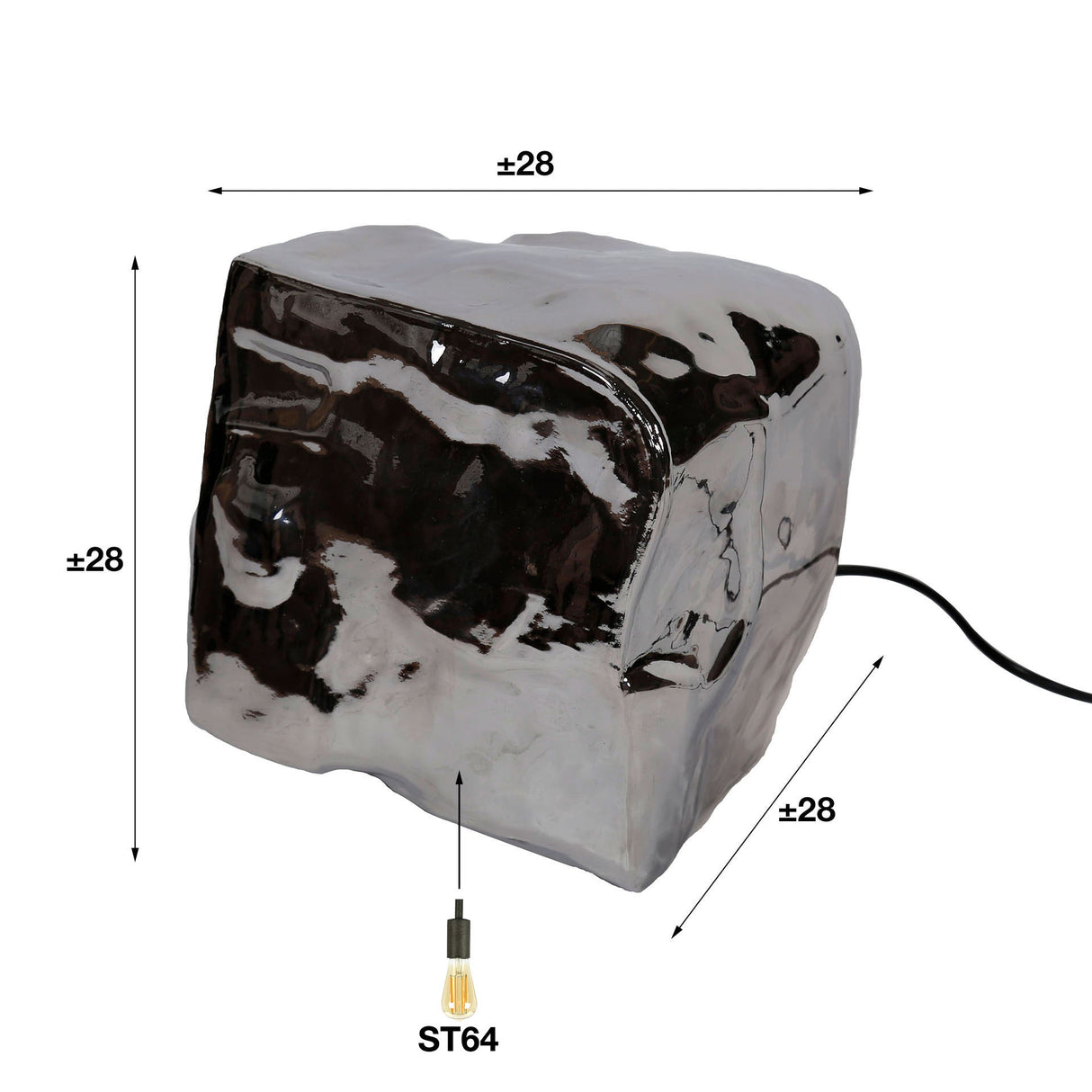 Tischlampe Rock - Prime Möbel