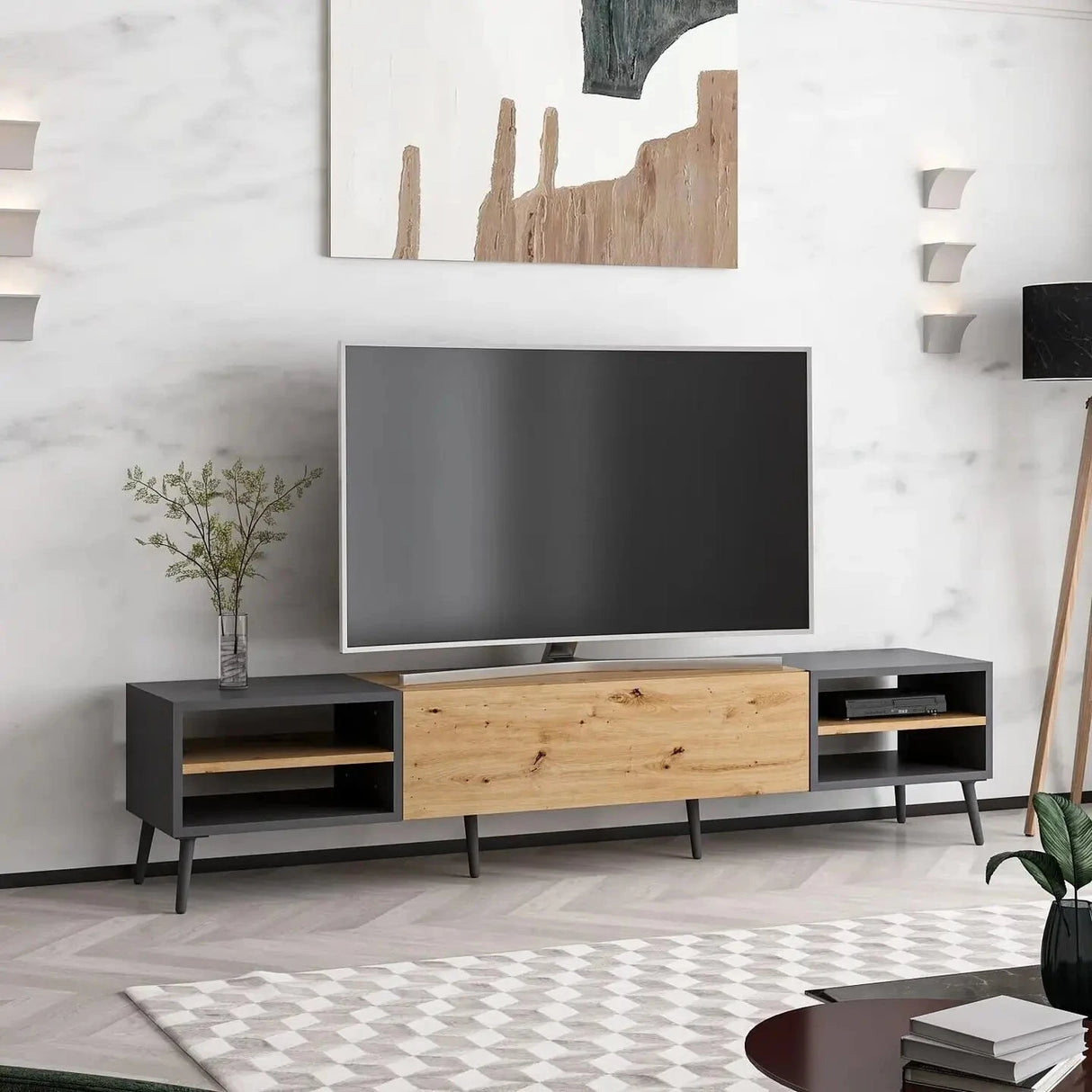 TV-Möbel - Asya Living Room 180cm - Prime Möbel
