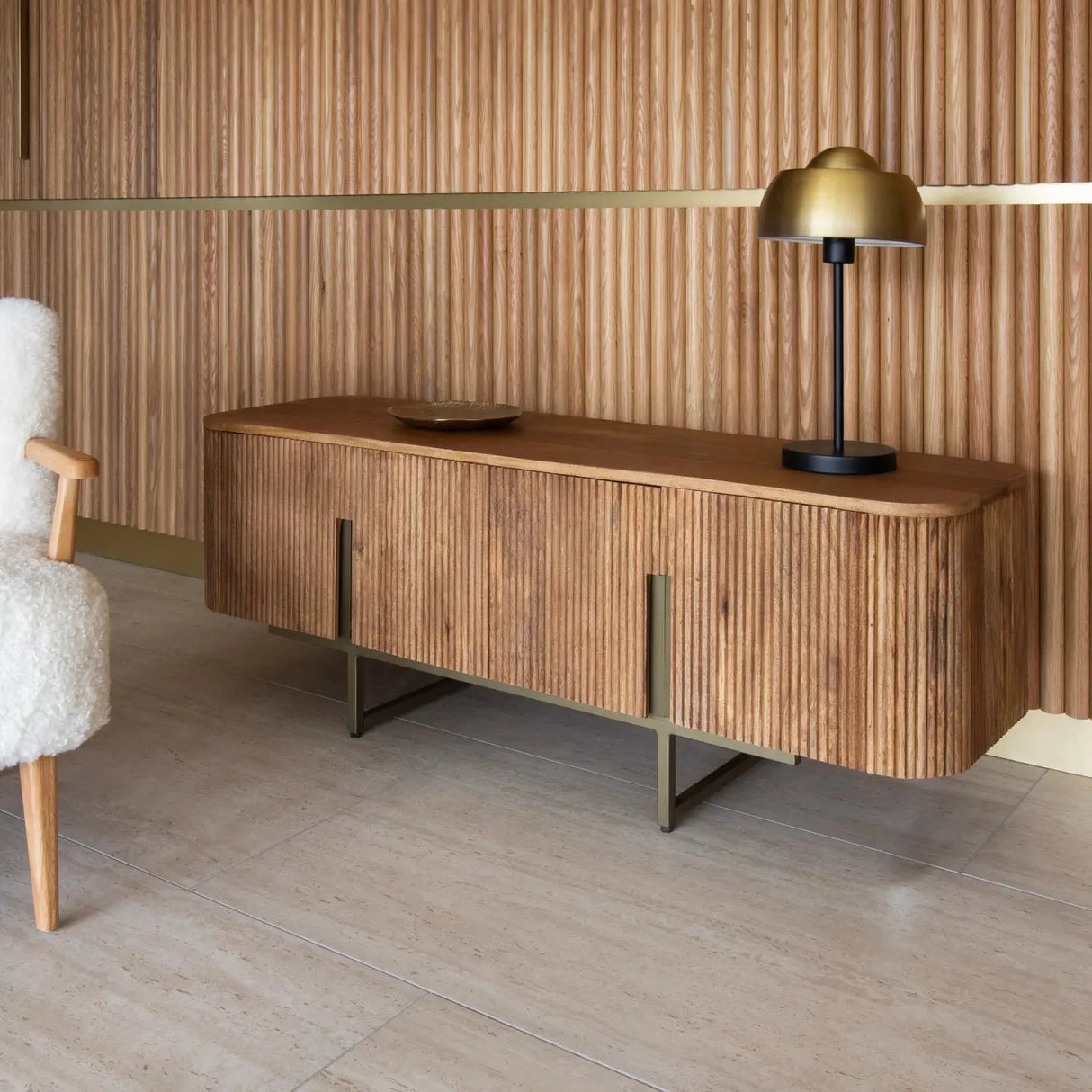 TV-Möbel Lima Mangoholz - Prime Möbel