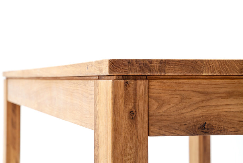 ANTADO Ausziehesstisch Wildeiche massiv in 140,160,180cm Prime Möbel