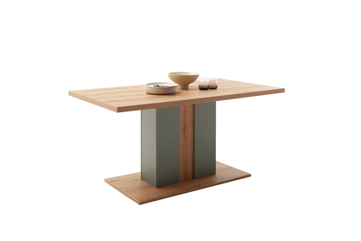 Moniz Esstisch Salbei Grün&Eiche 160cm x90cm Prime Möbel