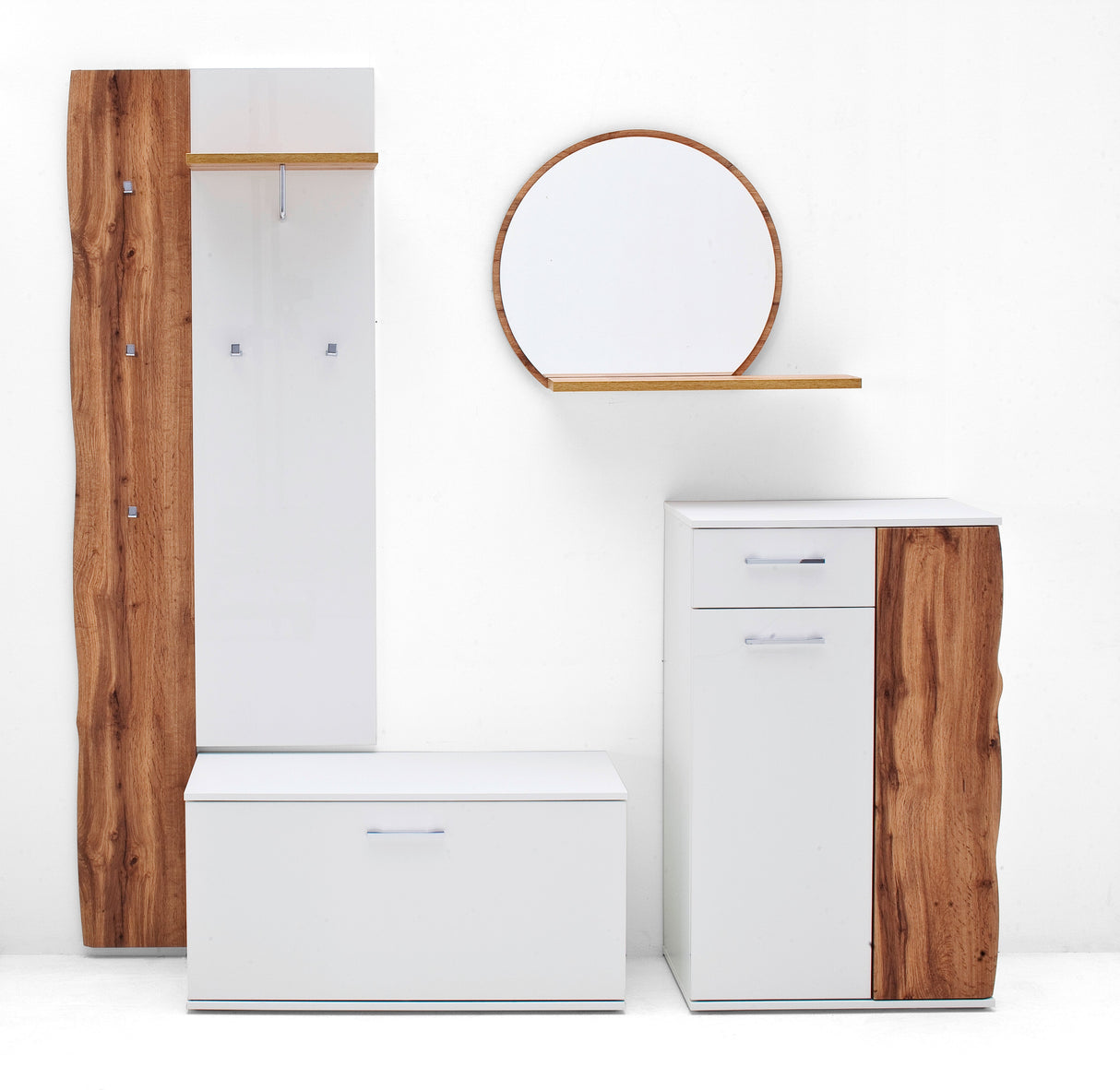 GRANADA Garderobenspiegel Wotan Eiche 80 x 60 x 8 cm Prime Möbel