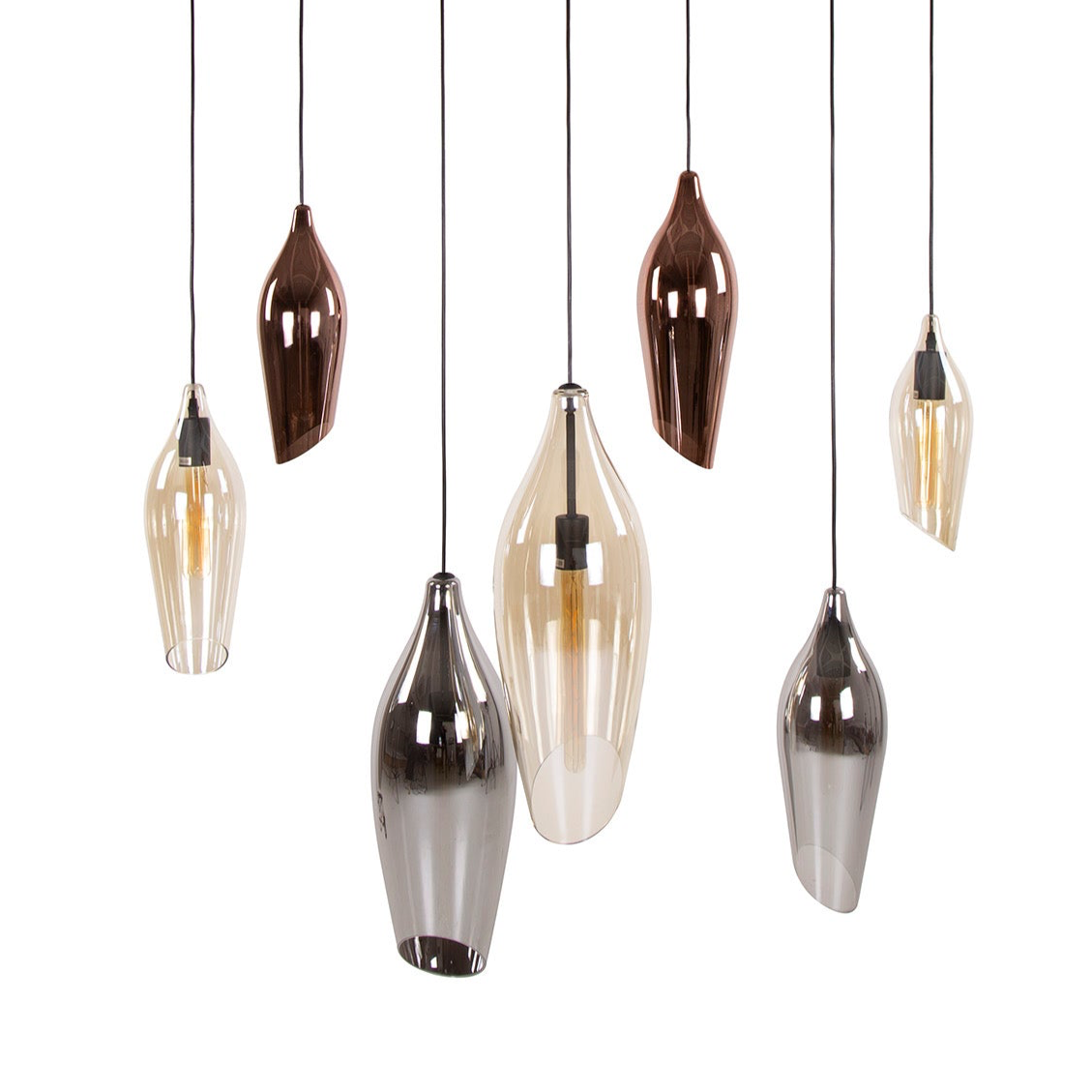 Hängelampe Cocoon Mix Glas Stilvoller Blickfang für Ihr Zuhause - Prime Möbel