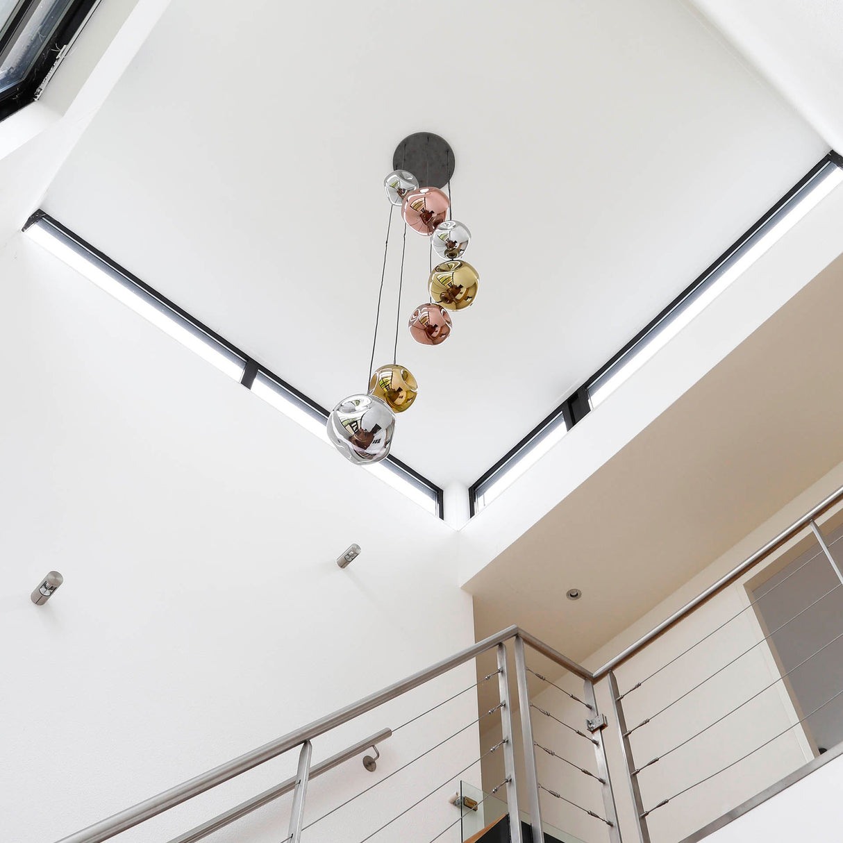 Hängeleuchte Stellar tief 7 Schirme - Prime Möbel