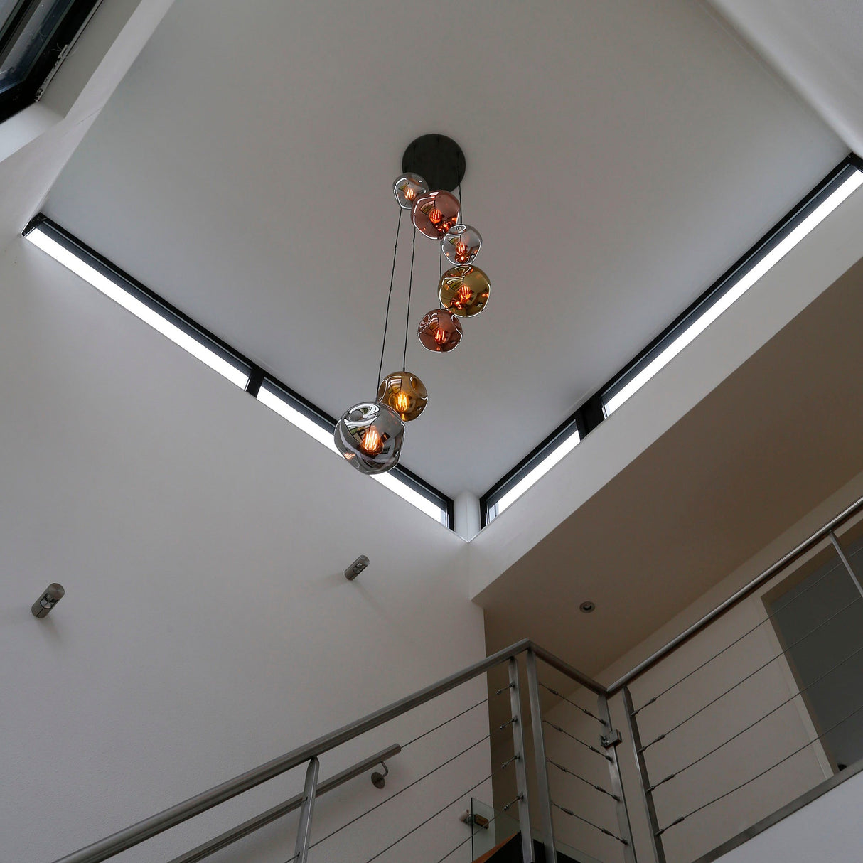 Hängeleuchte Stellar tief 7 Schirme - Prime Möbel