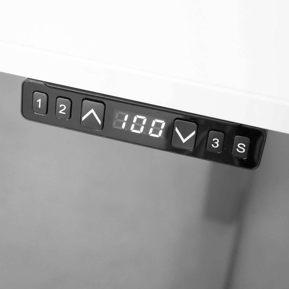 Höhenverstellbarer Schreibtisch XDKB 12W Perfektion für Ihren Arbeitsplatz - Prime Möbel