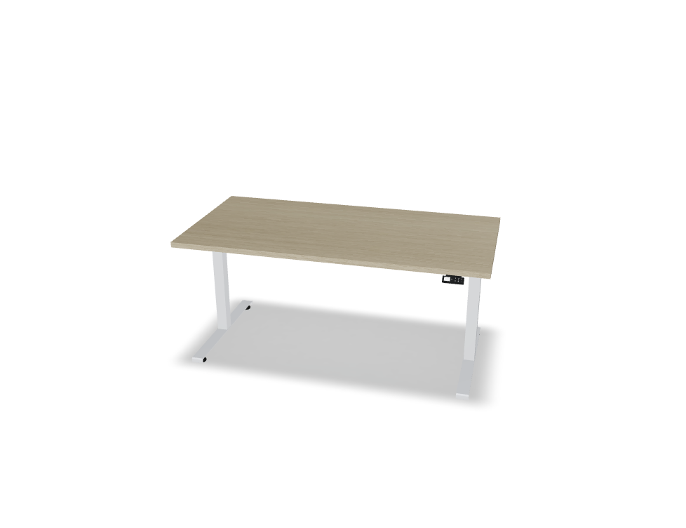 Prime Drive Schreibtisch Eiche Höhnverstellung 160x80cm - Prime Möbel