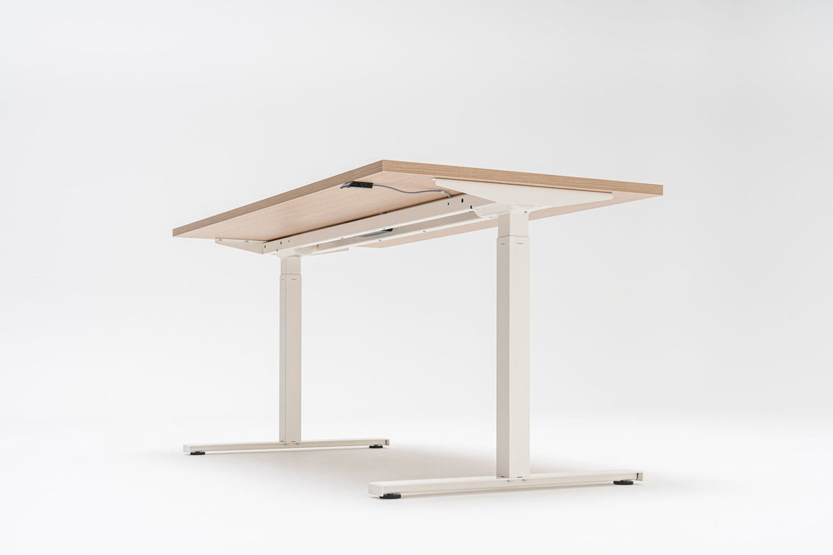 Prime Drive Schreibtisch Eiche Höhnverstellung 160x80cm - Prime Möbel