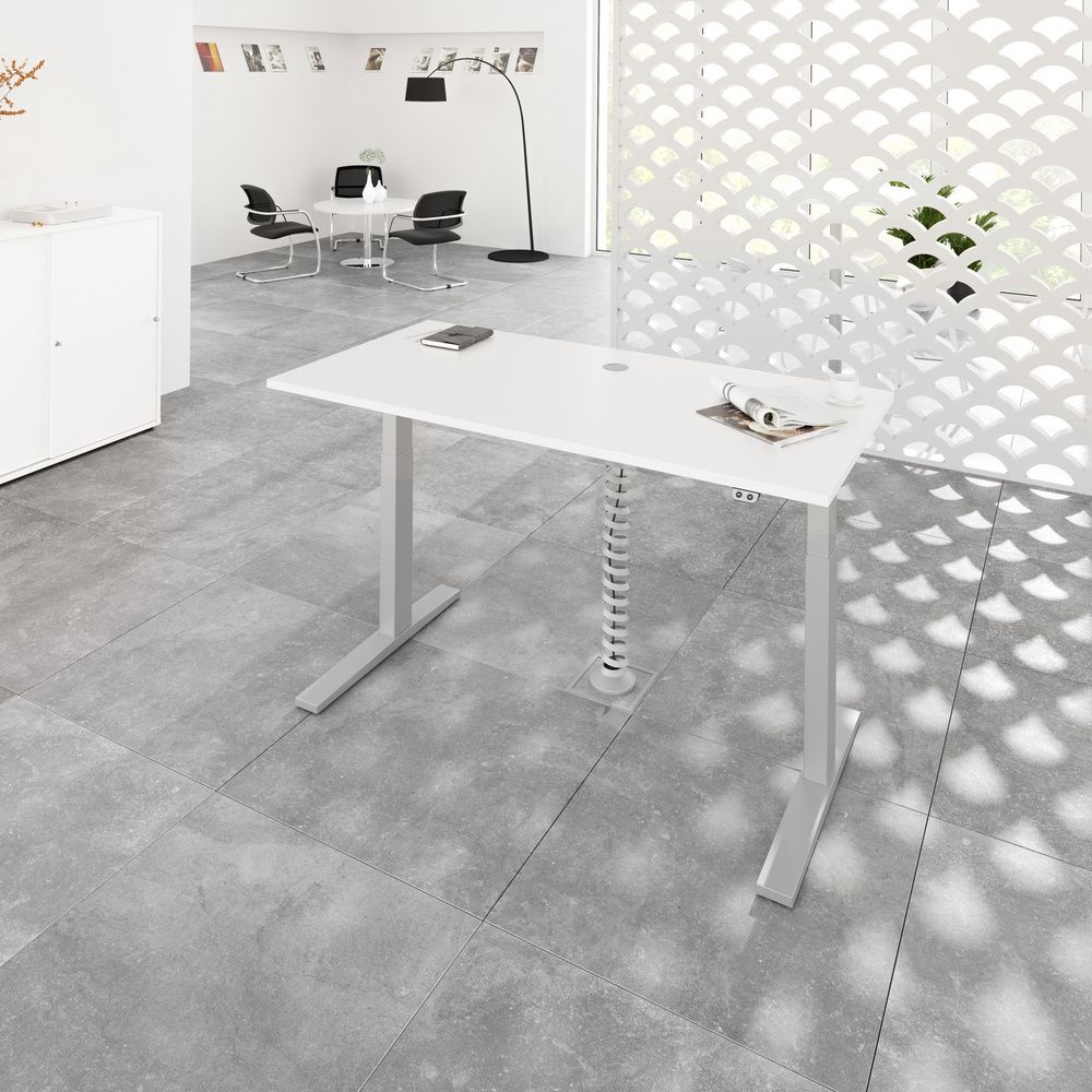 ONE Schreibtisch Höhenverstellbarer Allrounder für modernes Arbeiten - Prime Möbel