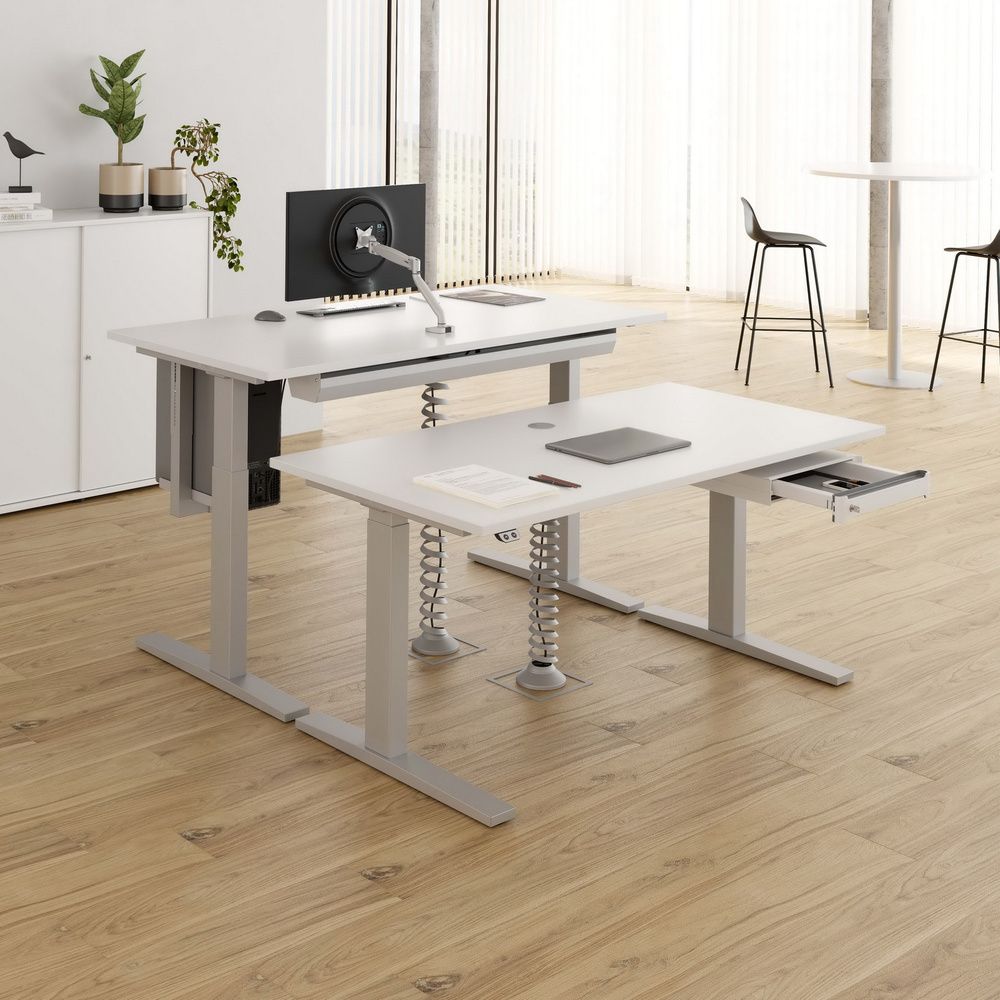 ONE Schreibtisch Höhenverstellbarer Allrounder für modernes Arbeiten - Prime Möbel