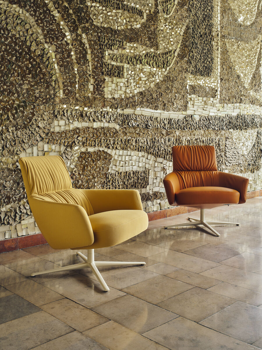 Toro Sessel Stoff Gelb Prime Möbel