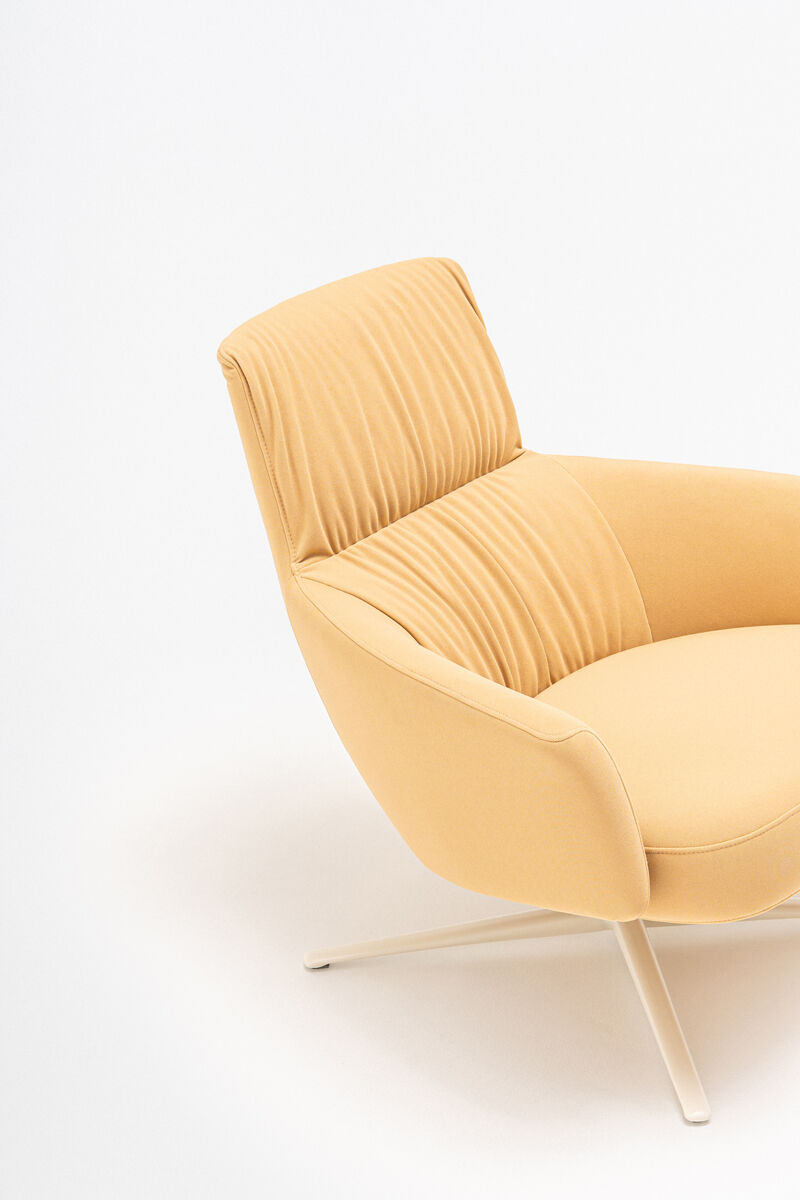 Toro Sessel Stoff Gelb Prime Möbel