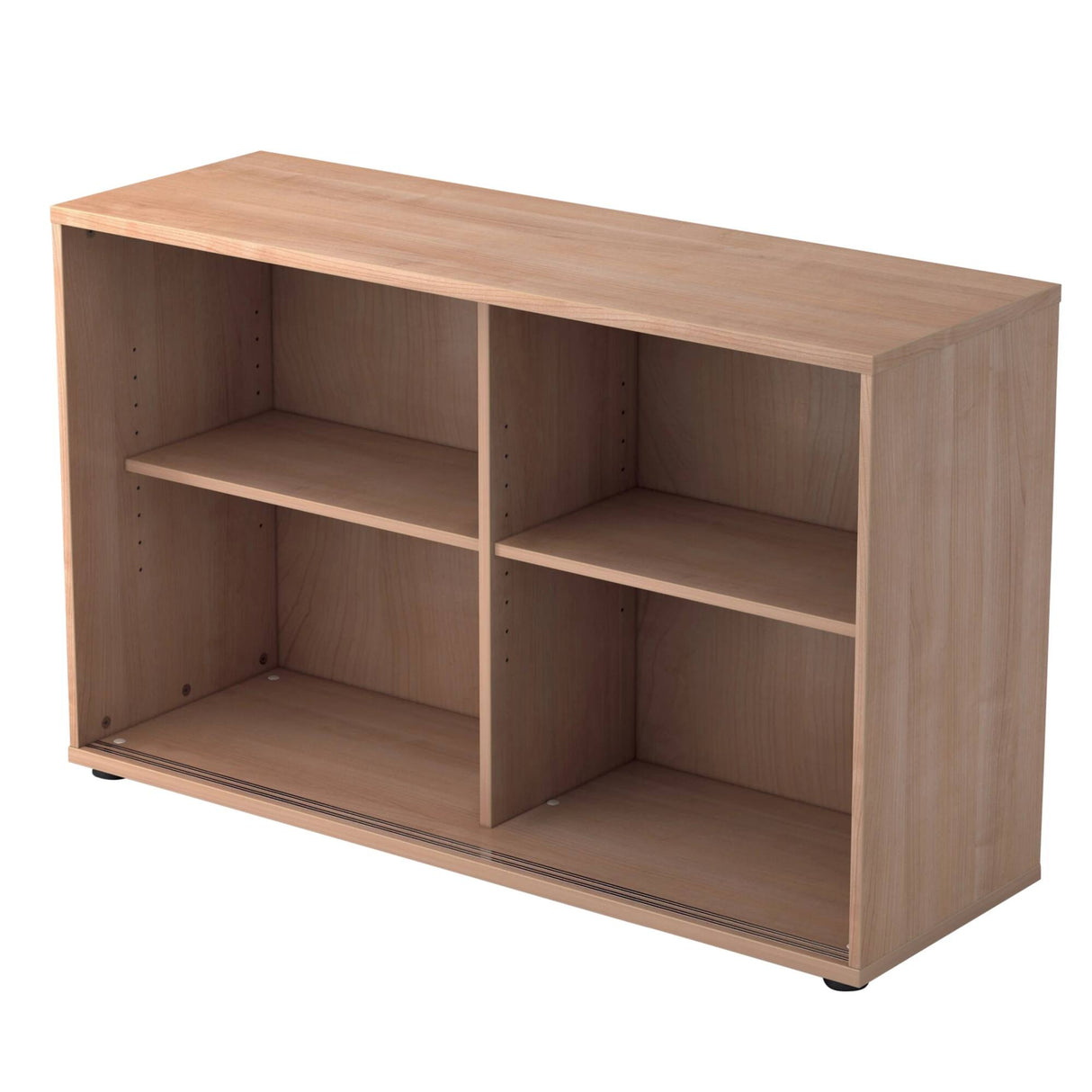 Red Line Matrix Schiebetürenschrank Melamin 1 Fachboden 1.200 x 400 x 748 mm Walnuss Braun Prime Möbel