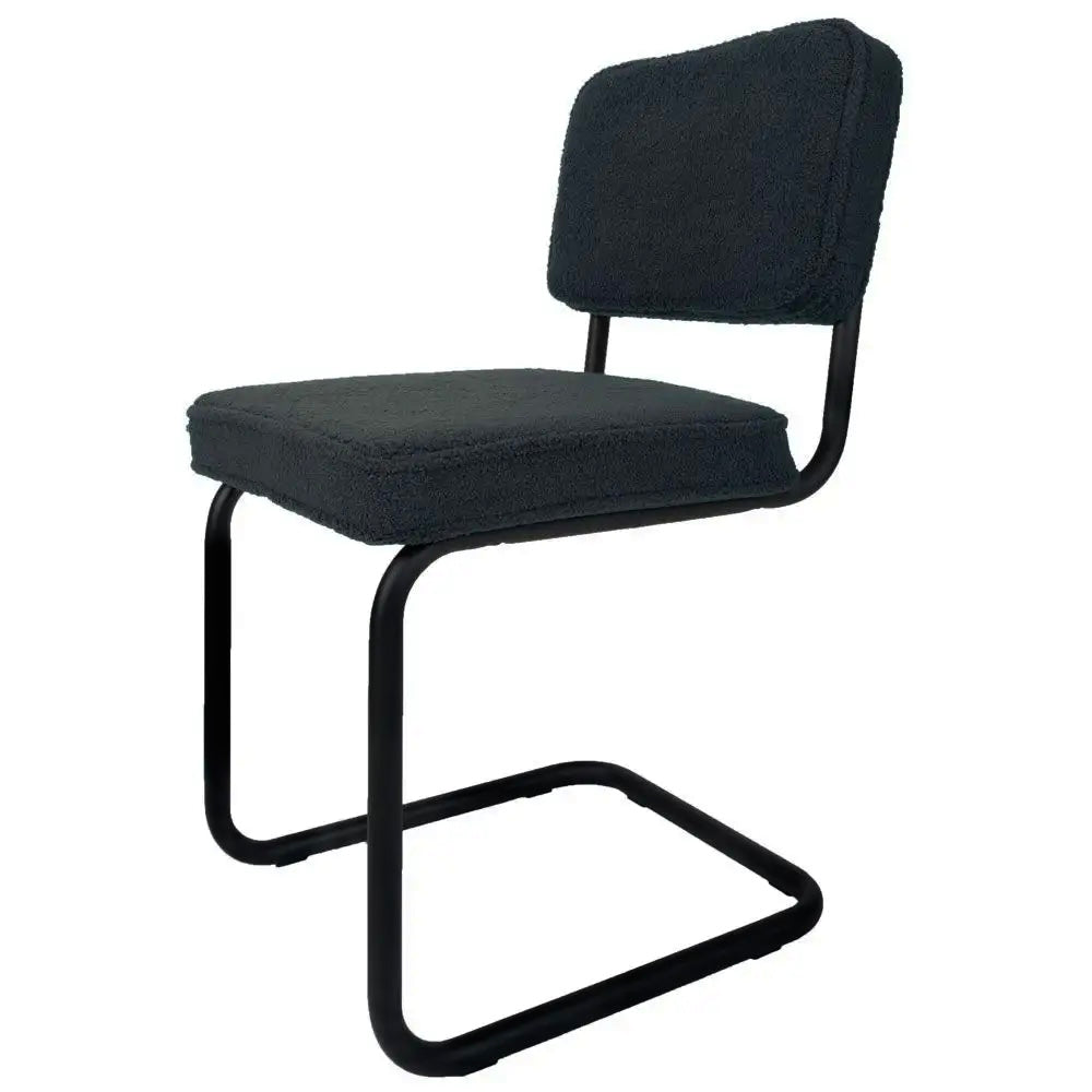 Brooks Esszimmerstuhl, Anthrazit, Teddy - Prime Möbel