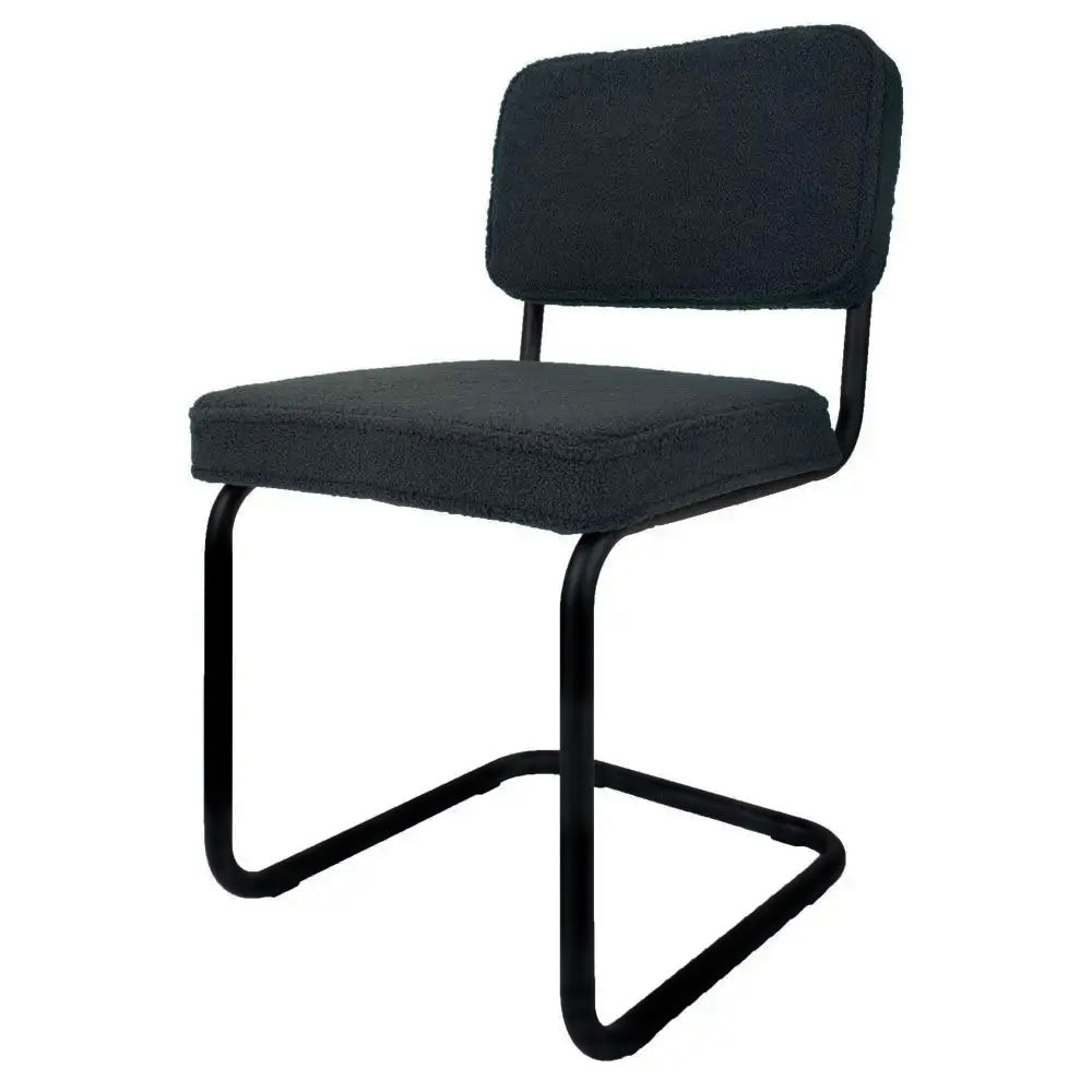 Brooks Esszimmerstuhl, Anthrazit, Teddy - Prime Möbel