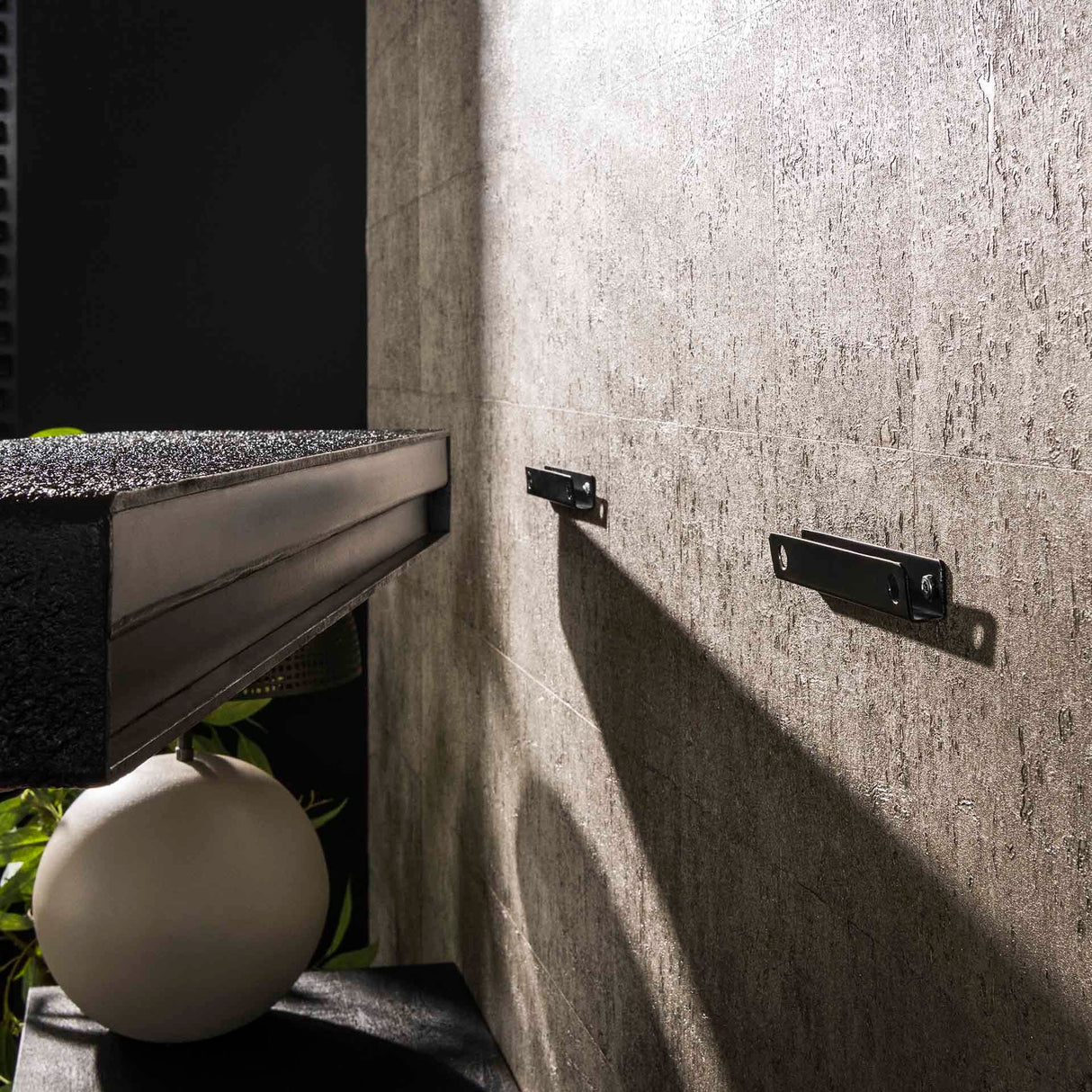 Metallic TV-Wandregal 200cm - Prime Möbel