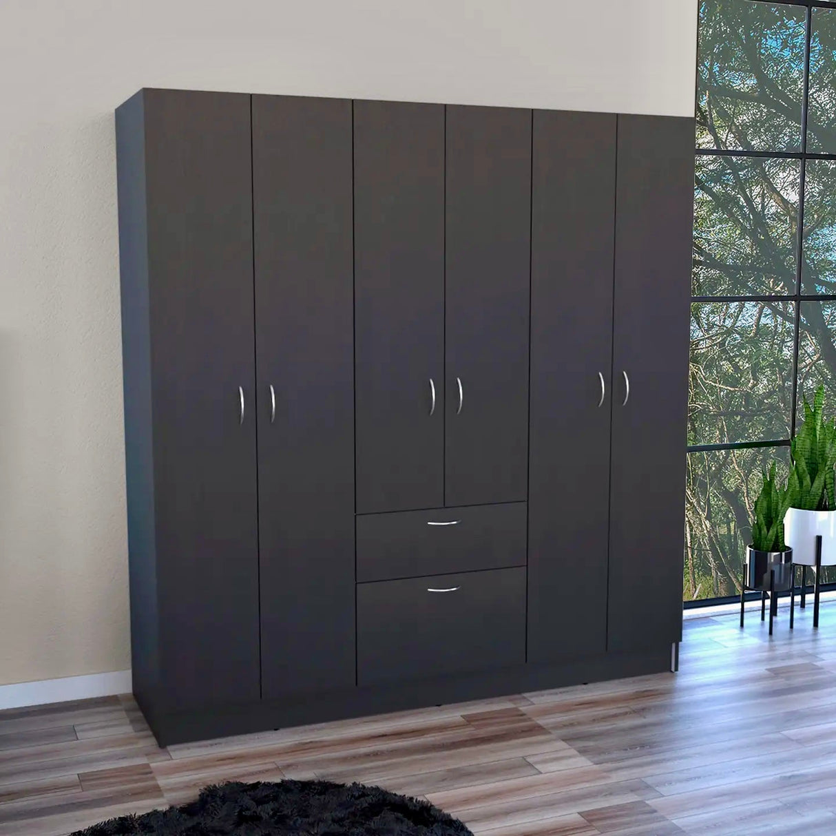 PRIME CLAUS 6-türiger Kleiderschrank - Prime Möbel