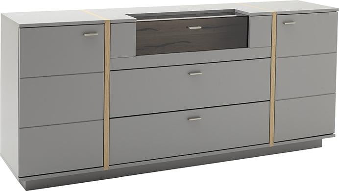 Sevilla Sideboard LED 196 x 87 x 44 cm Prime Möbel