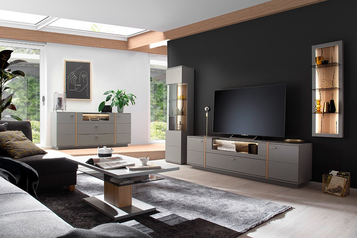 Sevilla Sideboard LED 196 x 87 x 44 cm Prime Möbel