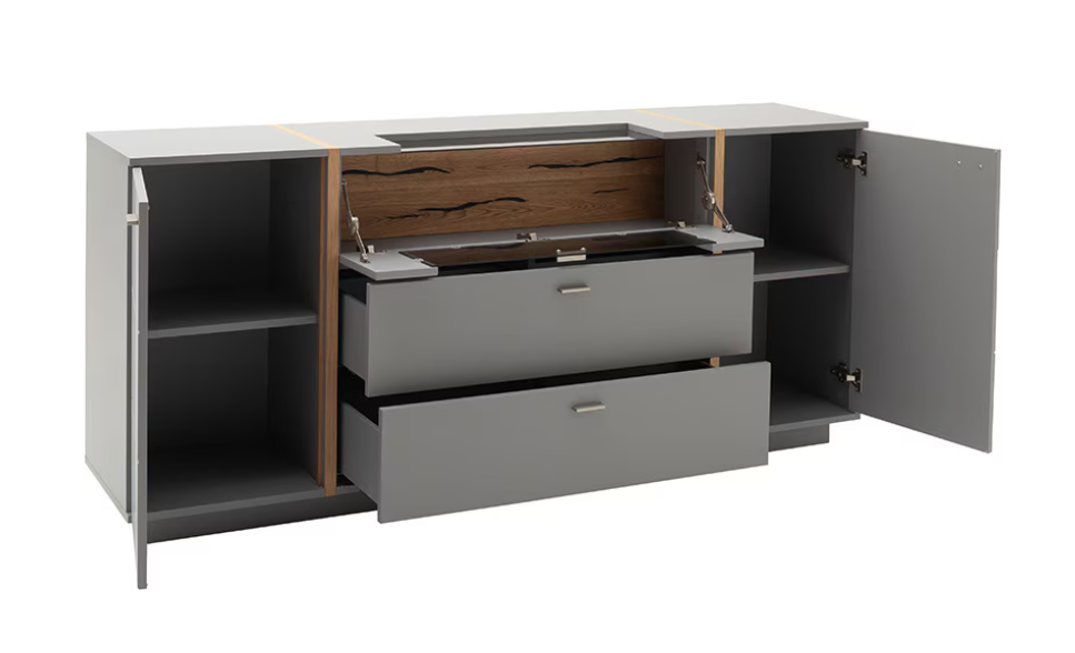 Sevilla Sideboard LED 196 x 87 x 44 cm Prime Möbel