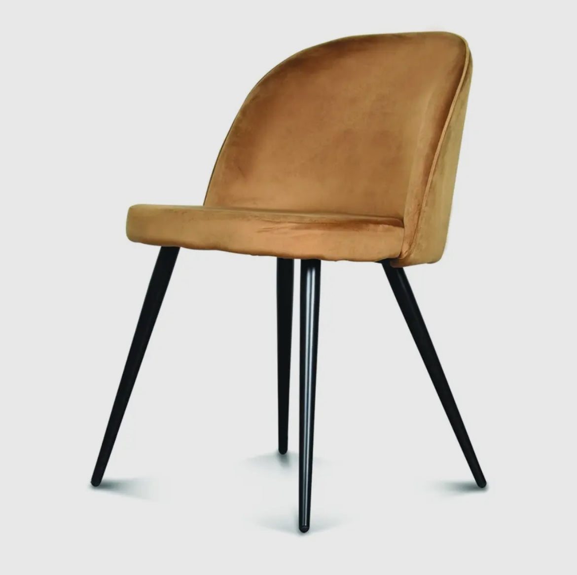 Stuhl Ingrid Velvet Samt 50x56x77cm - Prime Möbel