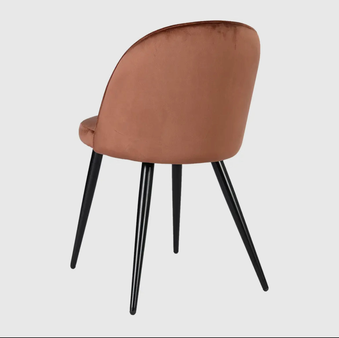 Stuhl Ingrid Velvet Samt 50x56x77cm - Prime Möbel