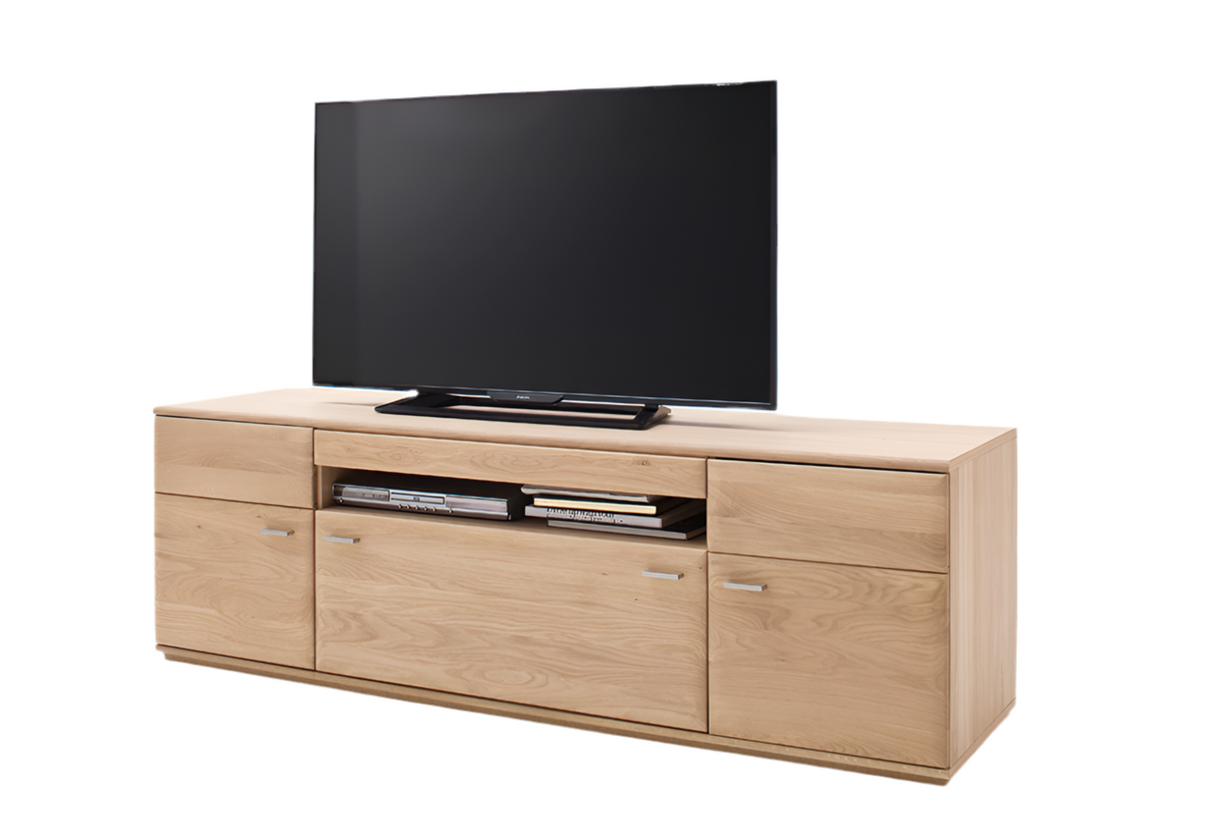Bologna TV-Möbel Eiche Bianco 180x58x50cm Prime Möbel