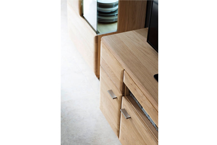 Bologna TV-Möbel Eiche Bianco 150x58 x50cm Prime Möbel