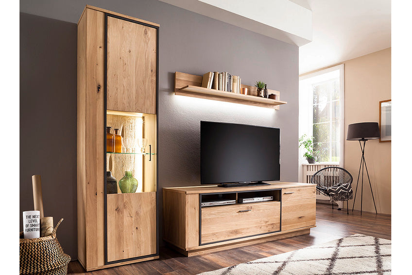 Campino TV-Möbel Eiche 180 x 61 x 50 cm Prime Möbel