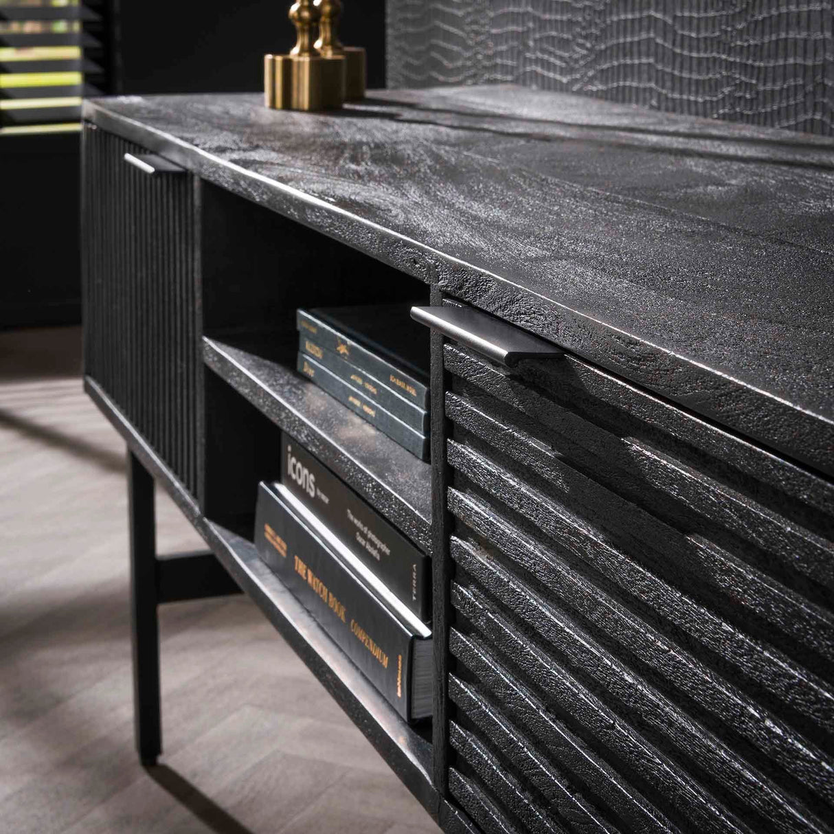 TV-Möbel Marina-Mangoholz 140cm - Prime Möbel