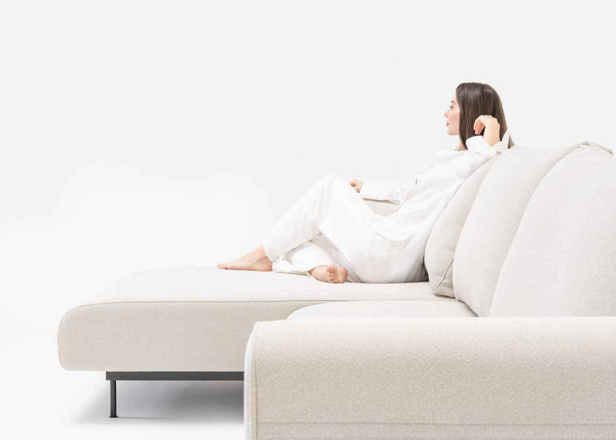Loris Ecksofa L 290x165cm orange