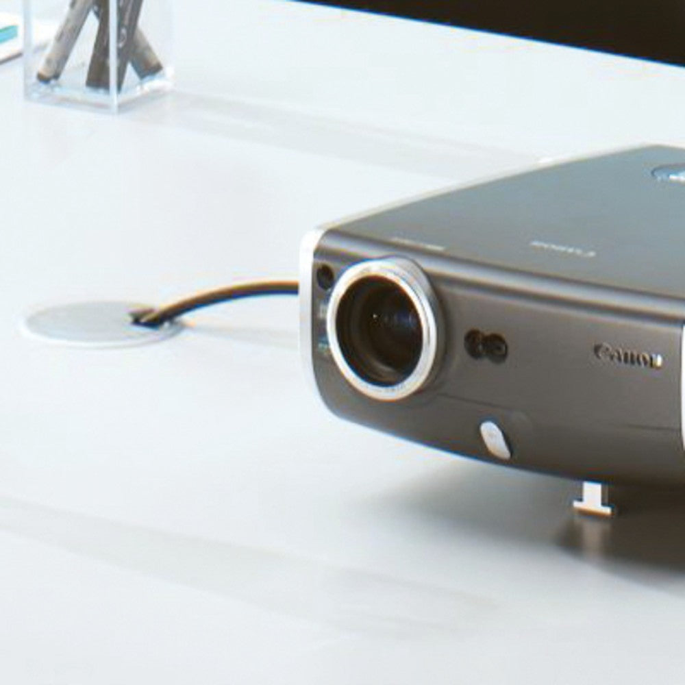 Konferenztisch Meeting, BxT 2.200 x 1.050 mm, grau Red Line