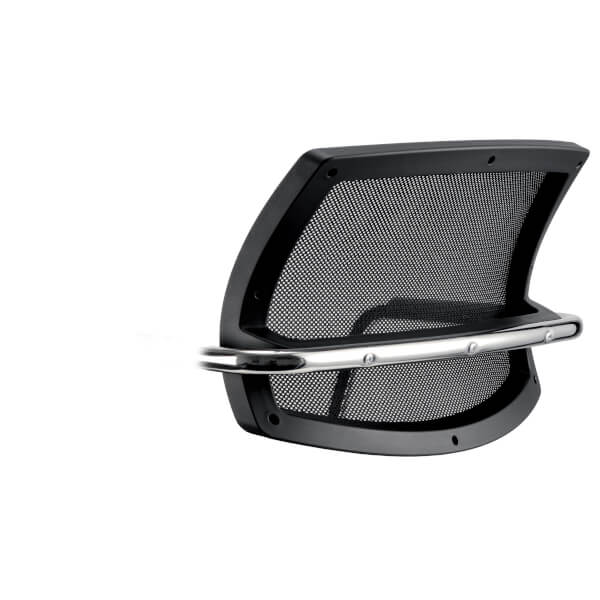 Besucherstuhl Freischwinger 2 Stk mit integrierten Armlehnen und Netzrücken Red Line