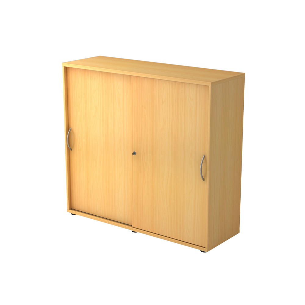 Schiebetürschrank 3OH 120cm BM Buche/Buche - Prime Möbel