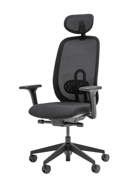 Oliver Bürostuhl 360 Kopf.+ 4D schwarz - Prime Möbel