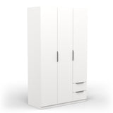 Kleiderschrank Eclipse weiss matt 120 cm