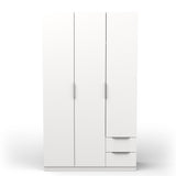 Kleiderschrank Eclipse weiss matt 120 cm
