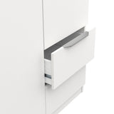 Kleiderschrank Eclipse weiss matt 120 cm