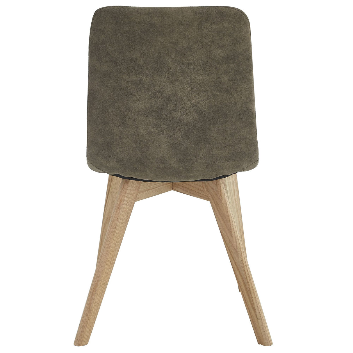 4x Set PRIME DOM Stuhl - Essen, Taupe Samt, 43x53x88 cm