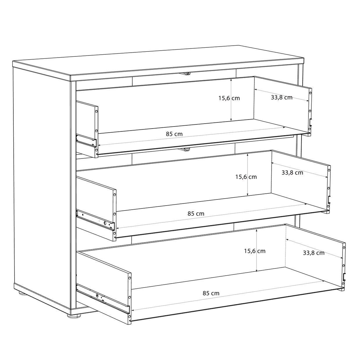 Lunaris Kommode Spring Terrakotta