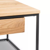 Birmingham Couchtisch Eiche mit Schublade 105x62 cm